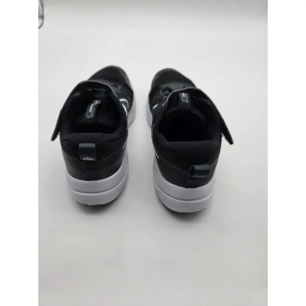 Nike Cosmic Runner Kids Shoes Size 2Y Black Gray Sneakers HM4400-003